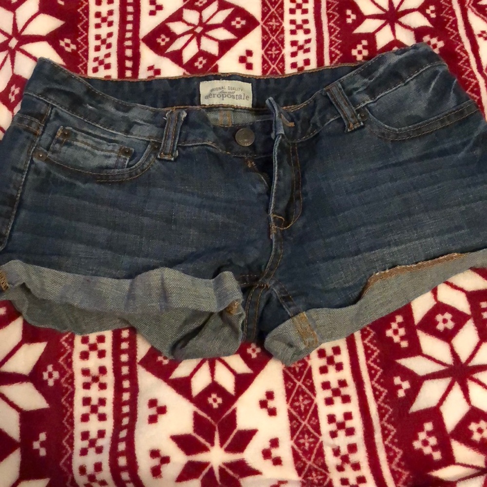 Aeropostale denim shorts. Size 1/2